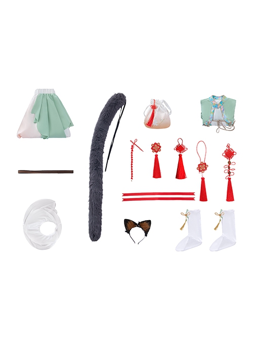 Game Arknights Honeyberry Saturated Within Rain Skin Halloween Cosplay Costume Full Set