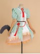 Game Arknights Honeyberry Saturated Within Rain Skin Halloween Cosplay Costume Full Set