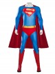 Superman 1978 Jeff East Version Battle Suit Halloween Cosplay Costume Yellow Belt