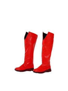 Superman 1978 Jeff East Version Battle Suit Halloween Cosplay Accessories Red Boots