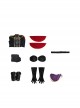 Final Fantasy VII Youth Sephiroth Shinra Formal Uniform Halloween Cosplay Costume Set Without Boots Without Prop Sword