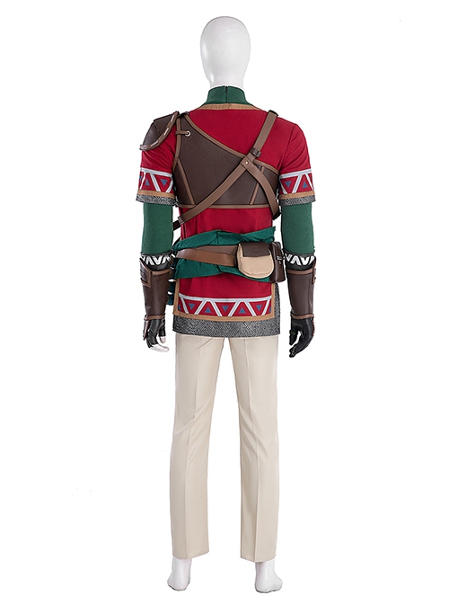 The Legend Of Zelda Tears Of The Kingdom Link Hylian Set Outfit Halloween Cosplay Costume Set Without Boots