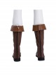 The Legend Of Zelda Tears Of The Kingdom Link Hylian Halloween Cosplay Accessories Brown Boots