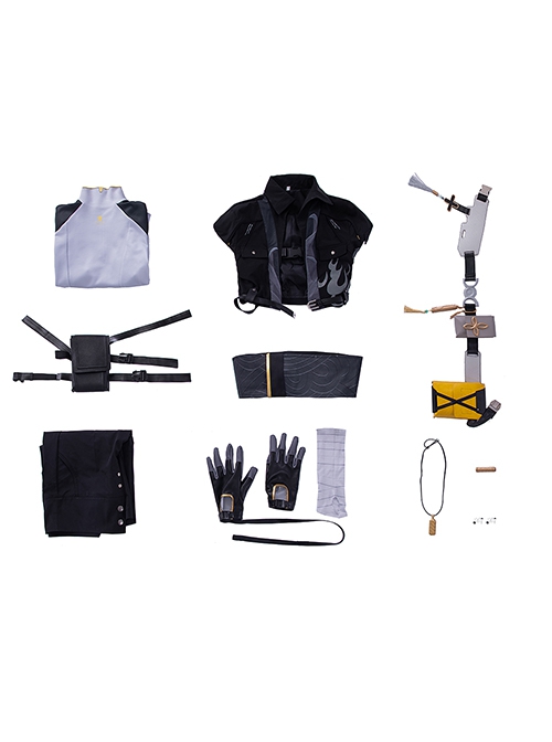 Game Wuthering Waves Male Rover Outfit Halloween Cosplay Costume Full Set