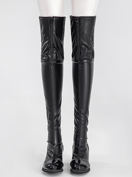 Game Wuthering Waves Female Rover Outfit Halloween Cosplay Accessories Black Boots