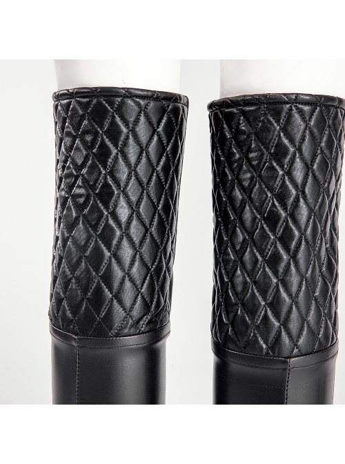 Game Wuthering Waves Female Rover Outfit Halloween Cosplay Accessories Black Boots