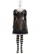 Game Alice Madness Returns Steam Dress Halloween Cosplay Costume Set Without Boots