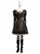 Game Alice Madness Returns Steam Dress Halloween Cosplay Accessories Black Boots
