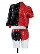 Suicide Squad Isekai Harley Quinn Halloween Cosplay Costume Set Without Boots