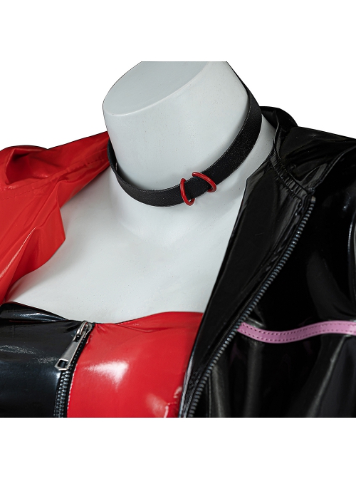Suicide Squad Isekai Harley Quinn Halloween Cosplay Costume Set Without Boots