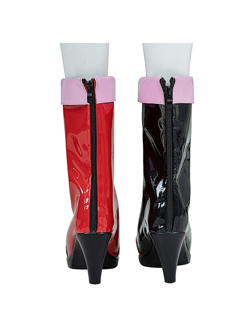 Suicide Squad Isekai Harley Quinn Halloween Cosplay Accessories Boots