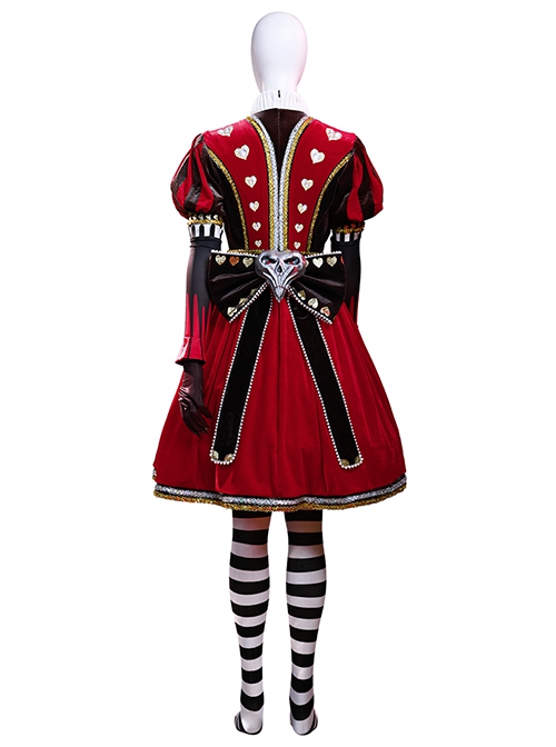 Game Alice Madness Returns Alice Royal Suit High-end Version Halloween Cosplay Costume Set Without Boots