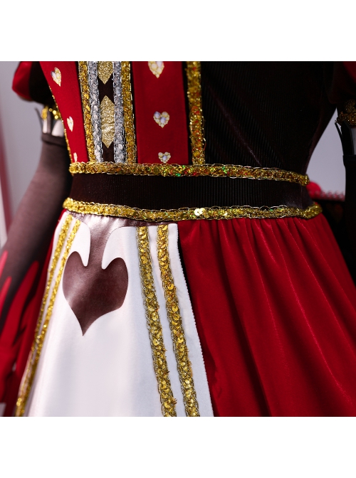 Game Alice Madness Returns Alice Royal Suit High-end Version Halloween Cosplay Costume Set Without Boots