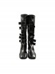 Game Alice Madness Returns Alice Royal Suit Halloween Cosplay Accessories Black Boots