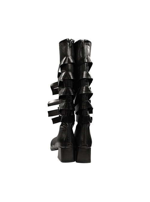 Game Alice Madness Returns Alice Royal Suit Halloween Cosplay Accessories Black Boots