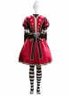 Game Alice Madness Returns Alice Royal Suit Low-end Version Halloween Cosplay Costume Set Without Boots