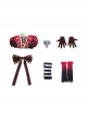Game Alice Madness Returns Alice Royal Suit Low-end Version Halloween Cosplay Costume Set Without Boots