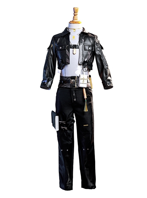 Wuthering Waves Male Rover Halloween Cosplay Costume Full Set