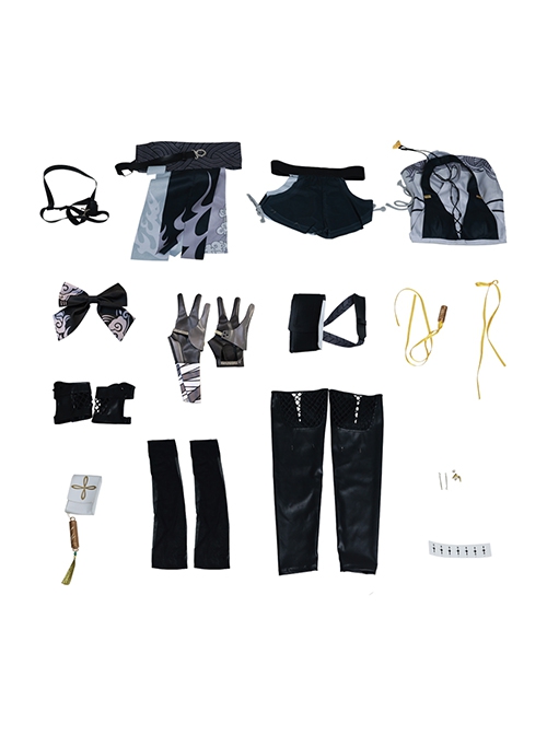 Wuthering Waves Female Rover Halloween Cosplay Costume Full Set