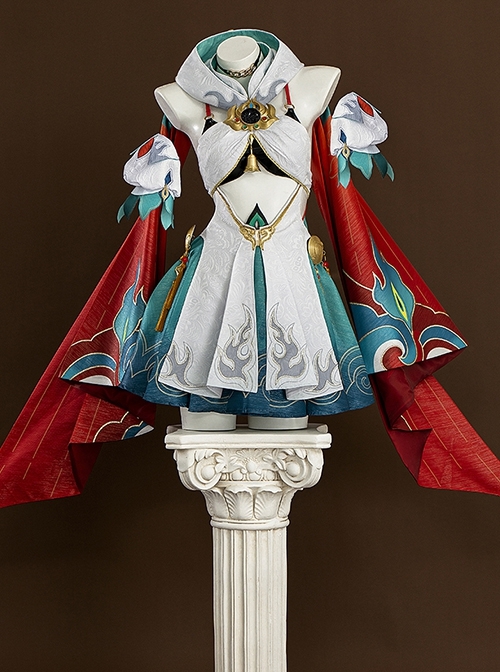 Game Honkai Star Rail Yunli Halloween Cosplay Costume Full Set