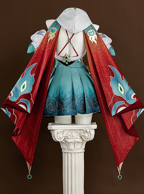 Game Honkai Star Rail Yunli Halloween Cosplay Costume Full Set
