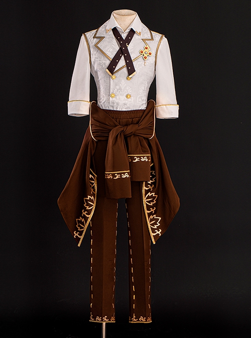 Game Identity V Prisoner Luca Balsa Graduation Day Halloween Cosplay Costume Full Set