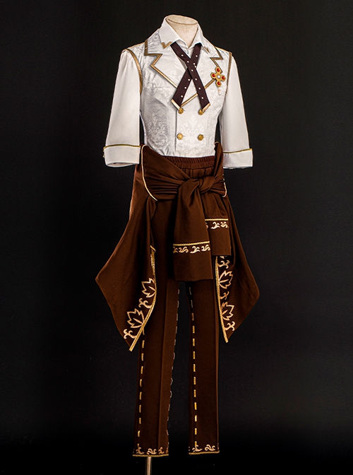 Game Identity V Prisoner Luca Balsa Graduation Day Halloween Cosplay Costume Full Set