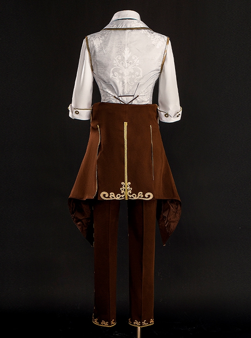 Game Identity V Prisoner Luca Balsa Graduation Day Halloween Cosplay Costume Full Set