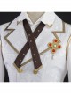 Game Identity V Prisoner Luca Balsa Graduation Day Halloween Cosplay Costume Full Set