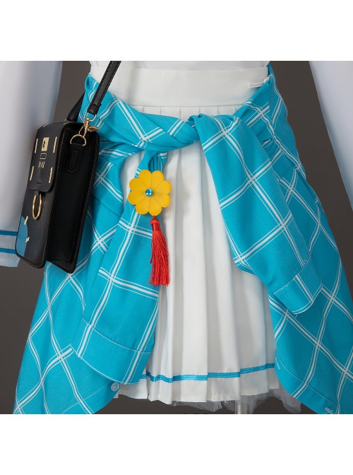 Game Identity V Toy Merchant Anne Lester Lawson Partner Linkage Halloween Cosplay Costume Full Set