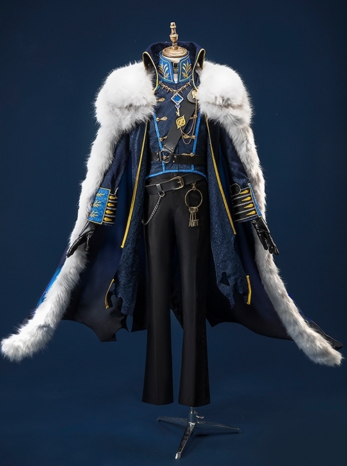 Game Identity V Alva Lorenz Hermit Warden Halloween Cosplay Costume Full Set