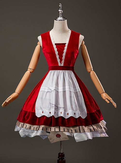 Game Identity V Memory Little Girl Aging Halloween Cosplay Costume Full Set
