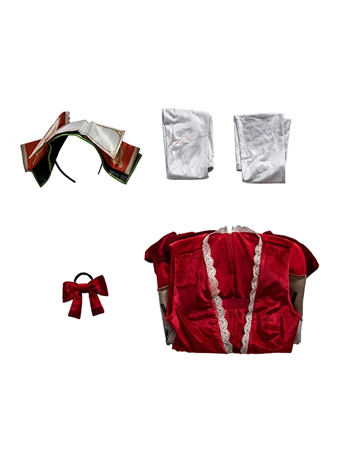 Game Identity V Memory Little Girl Aging Halloween Cosplay Costume Full Set