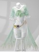 Game Identity V Demi Bourbon Barmaid Sea Salt Mocktail Halloween Cosplay Costume Full Set