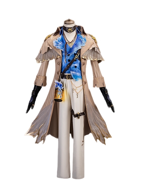 Game Identity V Naib Subedar Mercenary Cabinet Of Curiosities Halloween Cosplay Costume Full Set