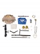 Game Identity V Naib Subedar Mercenary Cabinet Of Curiosities Halloween Cosplay Costume Full Set