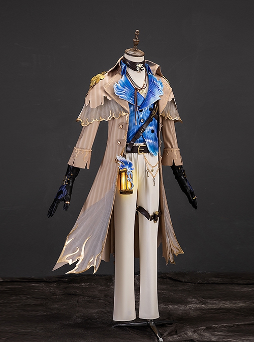 Game Identity V Naib Subedar Mercenary Cabinet Of Curiosities Halloween Cosplay Costume Full Set