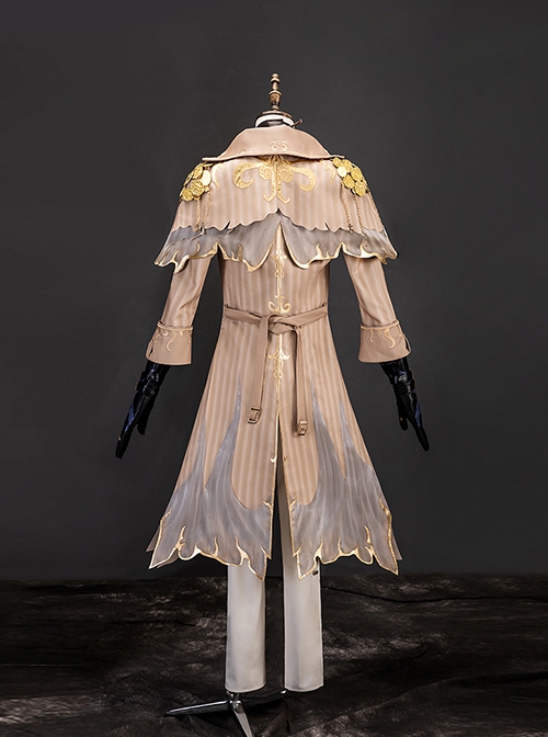 Game Identity V Naib Subedar Mercenary Cabinet Of Curiosities Halloween Cosplay Costume Full Set