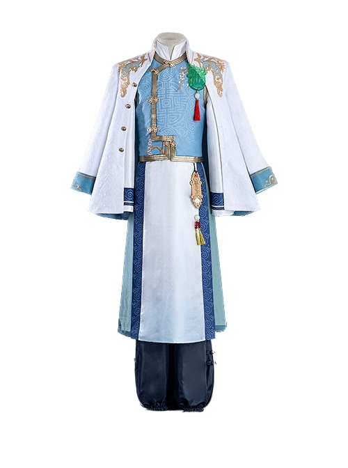 Game Identity V White Guard The Soul Of Umbrella Under The Truth Halloween Cosplay Costume Set Without Hat And Shoes