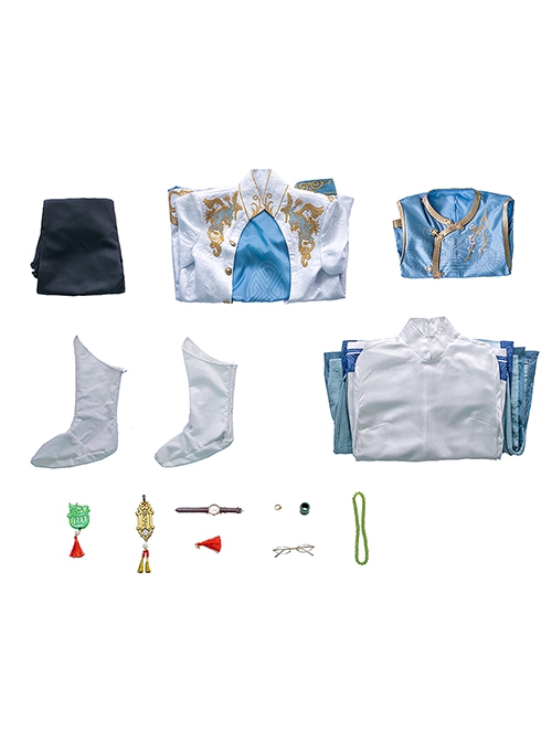 Game Identity V White Guard The Soul Of Umbrella Under The Truth Halloween Cosplay Costume Set Without Hat And Shoes