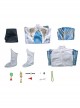 Game Identity V White Guard The Soul Of Umbrella Under The Truth Halloween Cosplay Costume Set Without Hat And Shoes