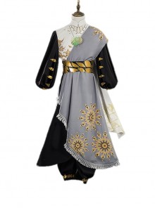Game Identity V Aesop Carl Embalmer World Travel Series Halloween Cosplay Costume Full Set