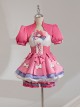 Game Identity V Lily Barriere Cheerleader Sanrio Characters Big Star Crossover Collaboration Halloween Cosplay Costume Full Set