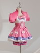 Game Identity V Lily Barriere Cheerleader Sanrio Characters Big Star Crossover Collaboration Halloween Cosplay Costume Full Set