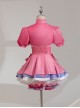 Game Identity V Lily Barriere Cheerleader Sanrio Characters Big Star Crossover Collaboration Halloween Cosplay Costume Full Set