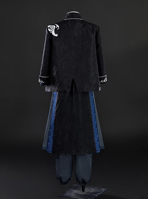 Game Identity V Black Guard The Soul Of Umbrella Under The Truth Halloween Cosplay Costume Set Without Hat And Shoes