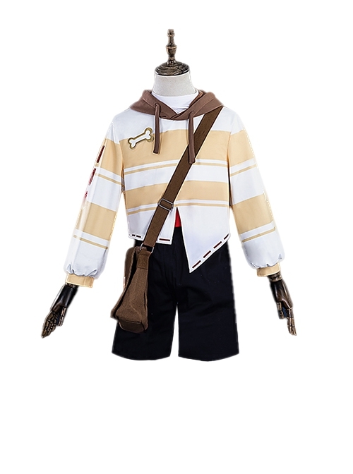 Game Identity V Victor Grantz Postman Lawson Crossover Halloween Cosplay Costume Full Set