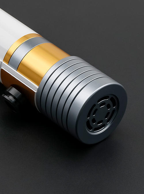 Replica Series Temple Guard Gold White Hilt Handle Lightsaber