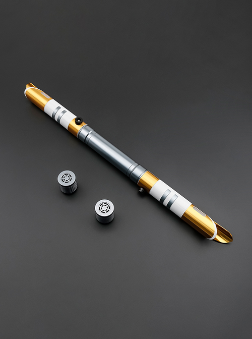 Replica Series Temple Guard Gold White Hilt Handle Lightsaber