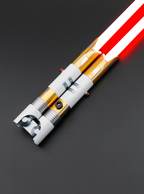 Replica Series Temple Guard Gold White Hilt Handle Lightsaber